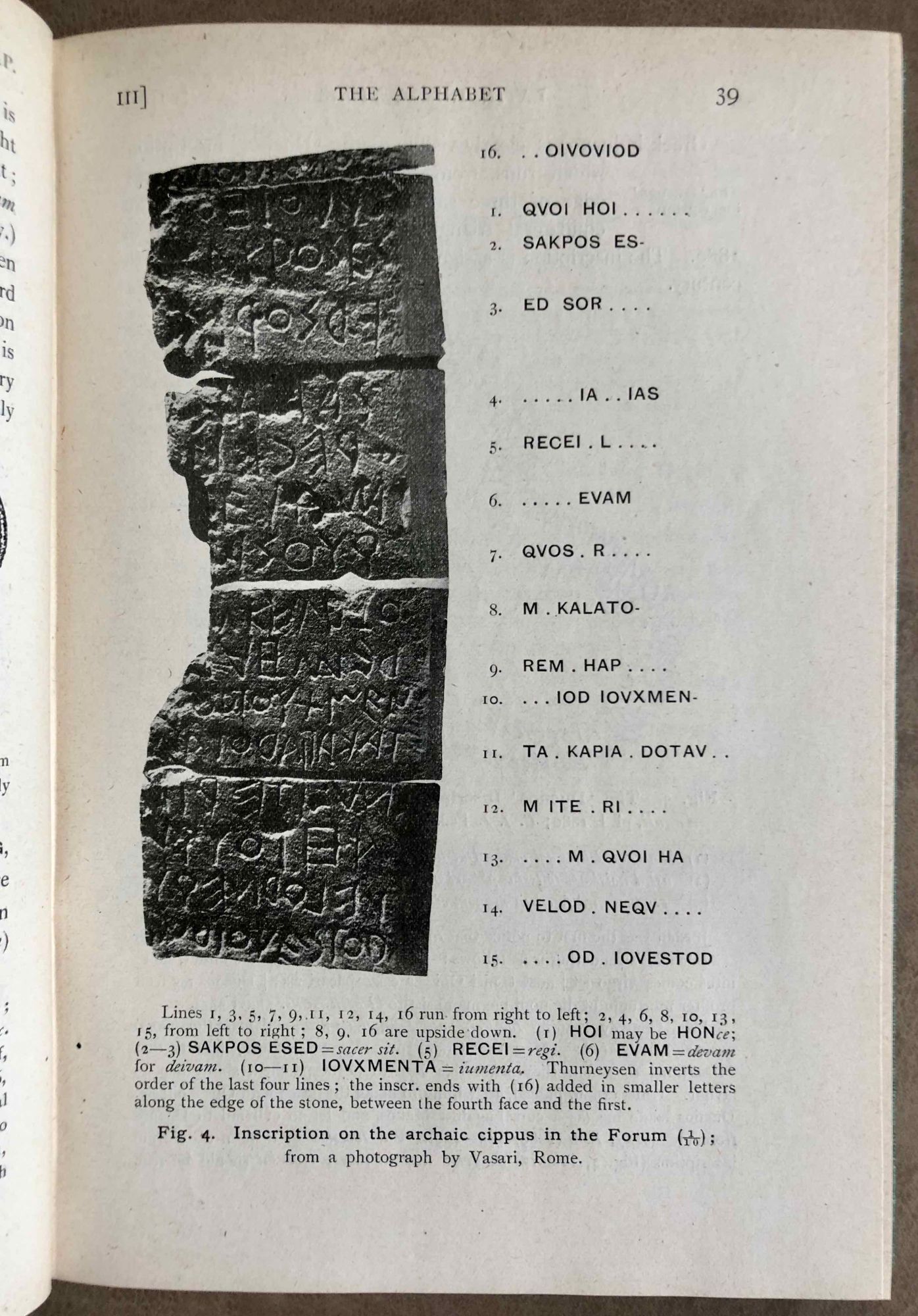 Roman Inscriptions Book Latin epigraphy. An introduction to the study of Latin inscriptions ...